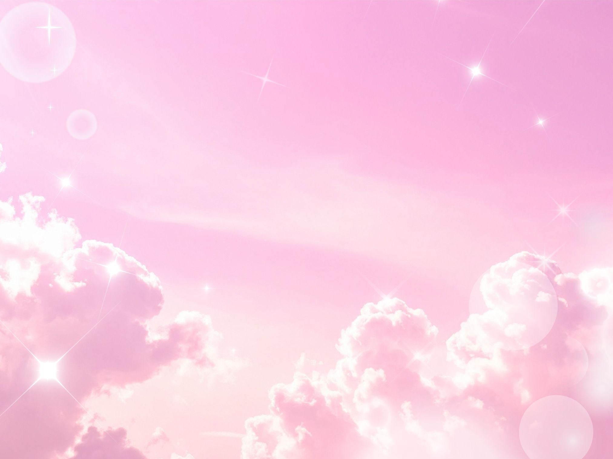 pink soft petals sparkle