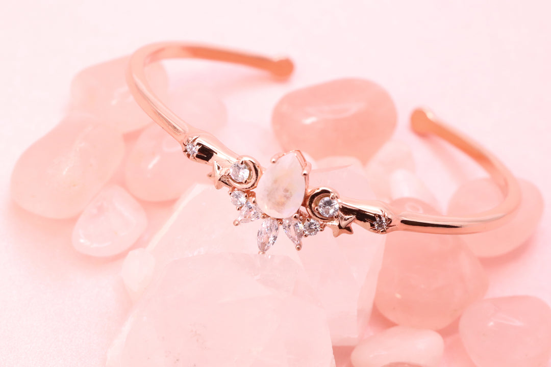 Chloe Bangles - Rose Gold