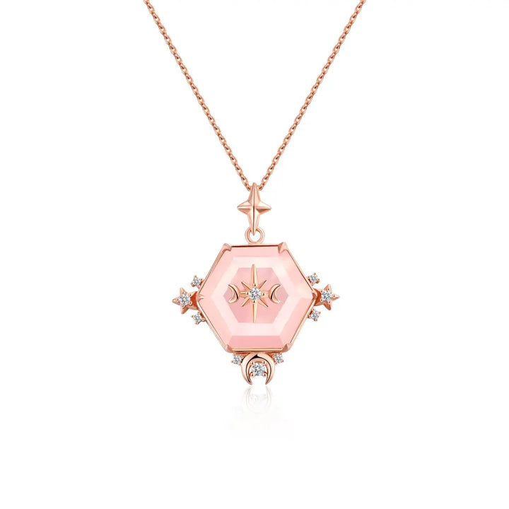 Aphrodite Rose Quartz Pendant - Pendants - 2