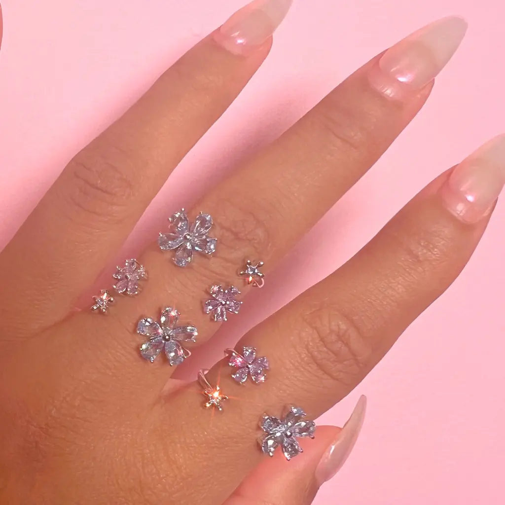 Blossom Blue Ring - Rings - 3