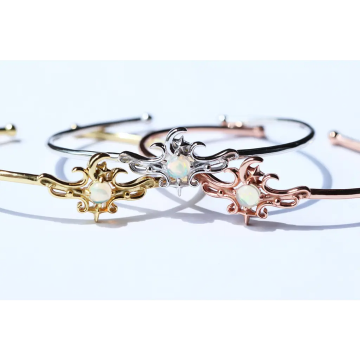Cosmos Bangles - Gold - Bangles - 3