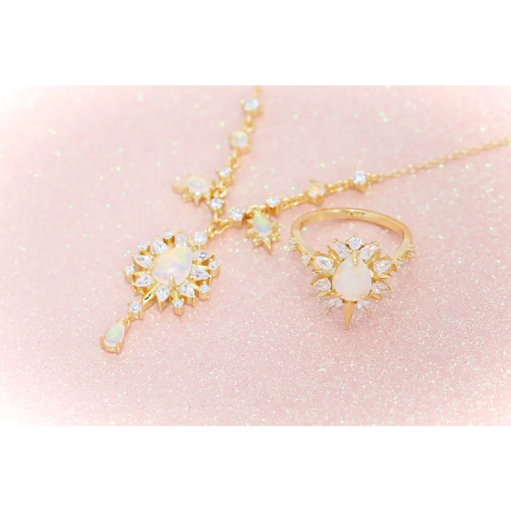 Josephine Opal Necklace - Pendants - 3