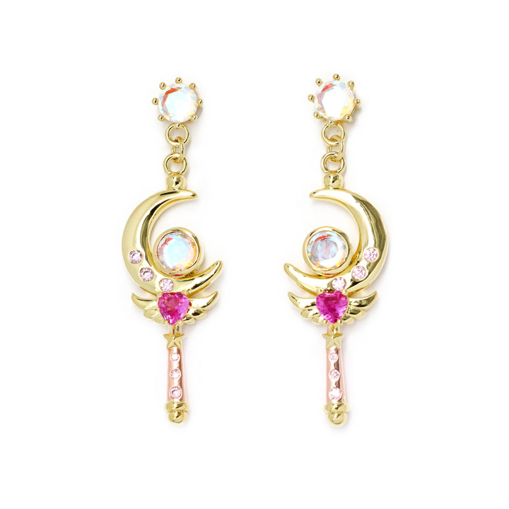 Moon Crystal Earrings