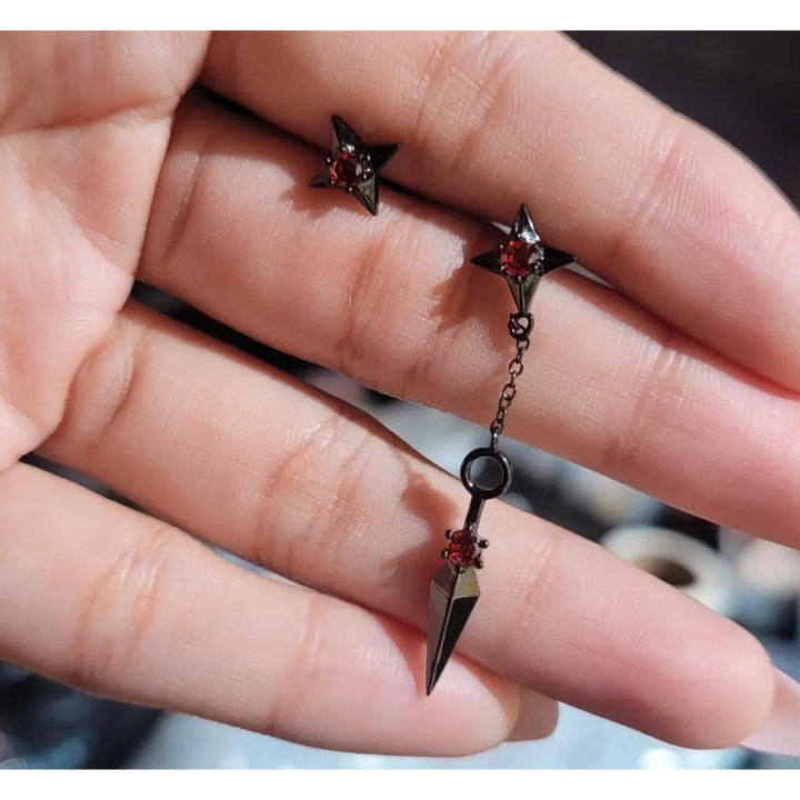 Tsukuyomi Earrings - Earrings - 2