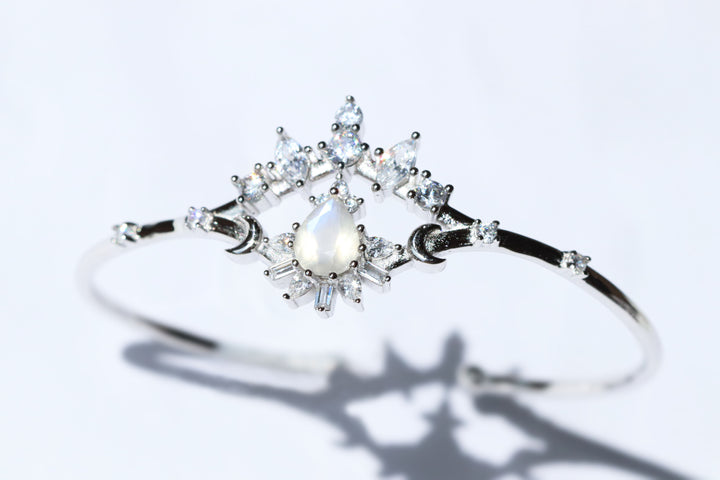 Victoria Bangles - Silver