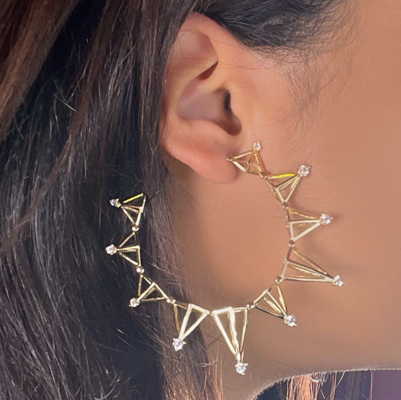 Cosmic Polaris Hoops